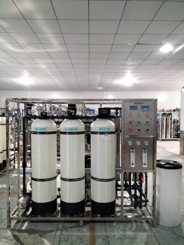 Purificador de sistema Ro de 1000LPH, máquina de membrana de planta pura de agua, bomba de ósmosis inversa para industria ambiental