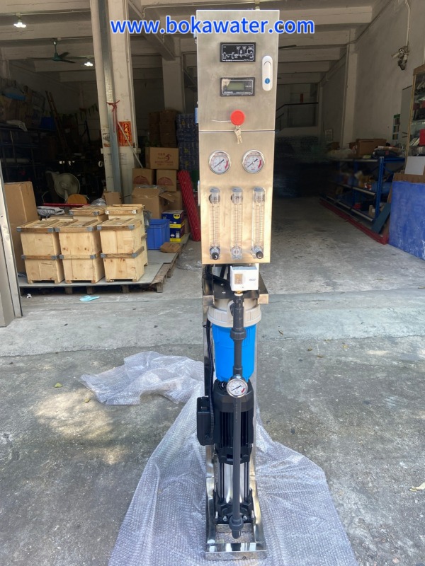 Sistema RO de 250 LPH con un diseño compacto