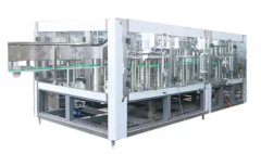 Máquina embotelladora de llenado de bebidas de agua mineral pura de botella de precio de proyecto llave en mano automática